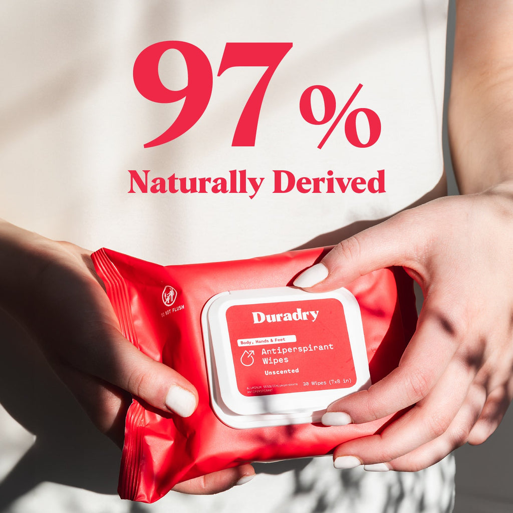 Whole Body Antiperspirant Wipes